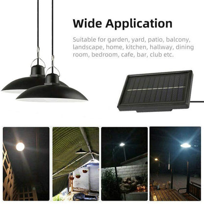 Waterproof Solar Vintage Pendant Lights