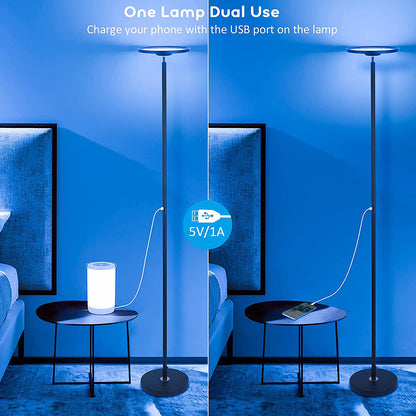 Smart Floor Lamp 2000 lm Ultra Bright Dimmable