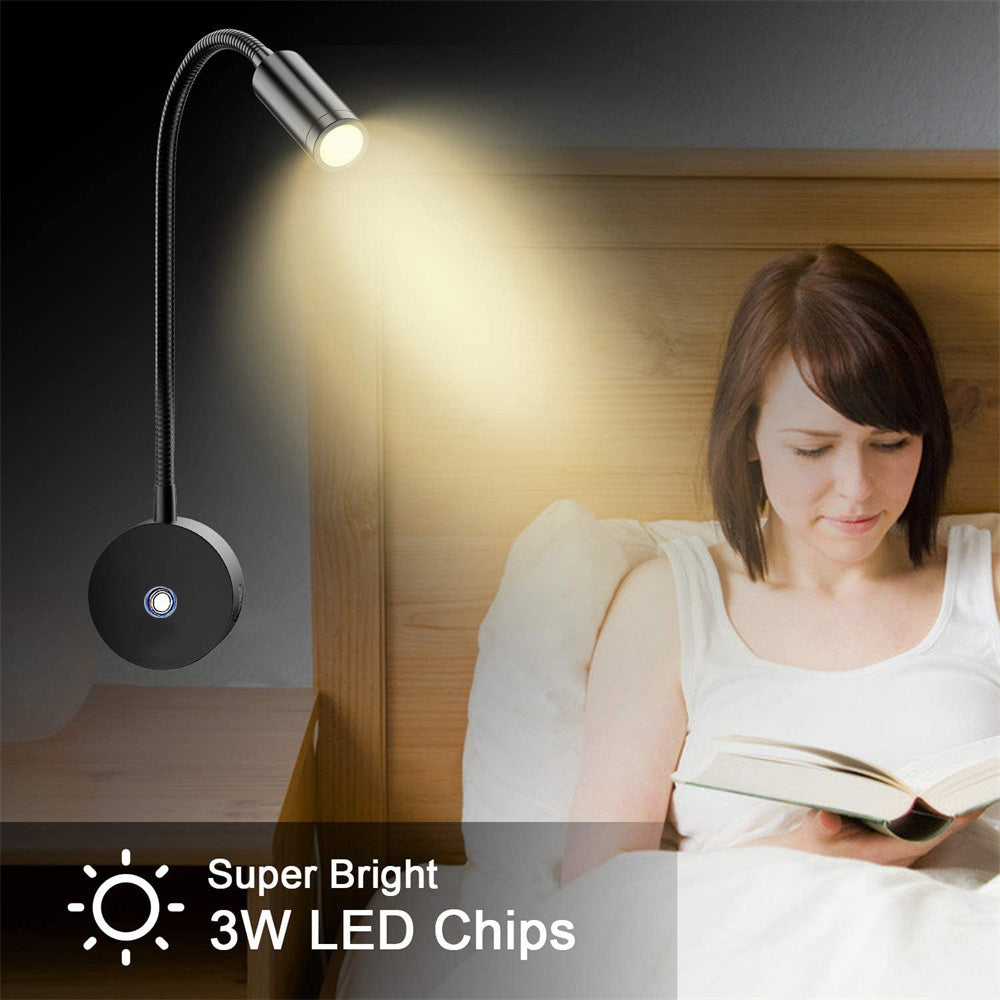 Luz de lectura con foco LED de 12-24 V