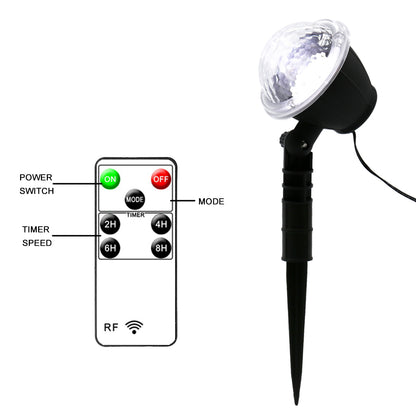 Lumières de projecteur imperméables avec minuterie de modèles mobiles à télécommande RF