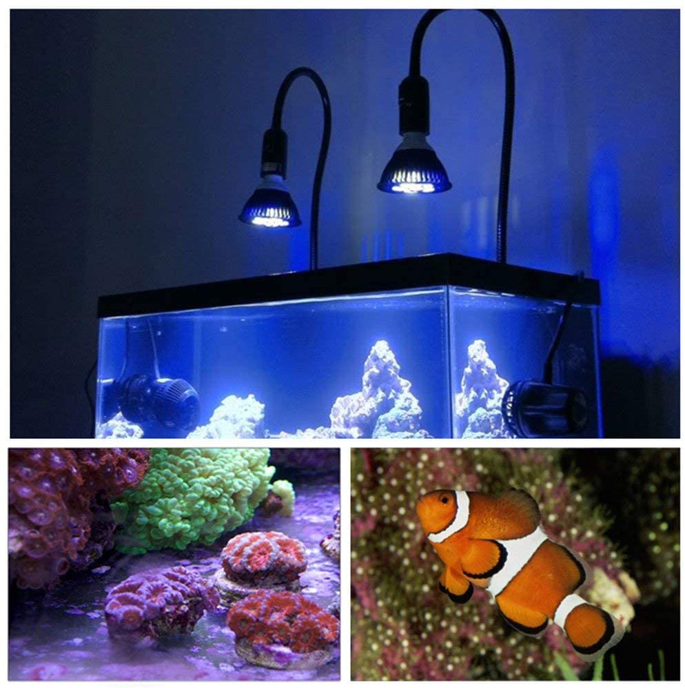 LED Aquarium Light Bulb 12W-54W