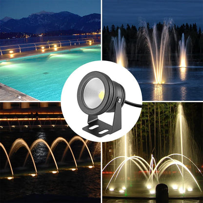 10W 12V Waterproof LED Underwater Flood Light