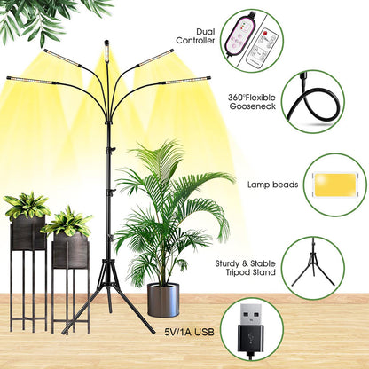 Luces LED impermeables para cultivo de plantas de espectro completo