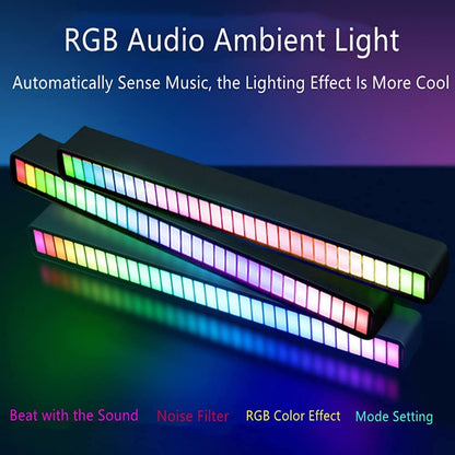 Barra de luz LED RGB Bluetooth APP Control sincronización de música