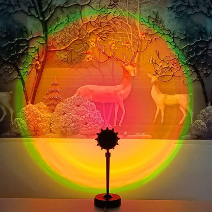 Sunset Lamp Projection RGB 16 Colors Modern Sunset Lamp