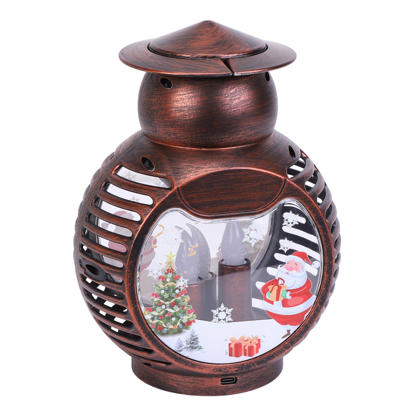 Christmas Snow Globe Lantern