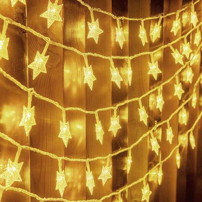 LED Star String Lights 8 Modes 3M-6M