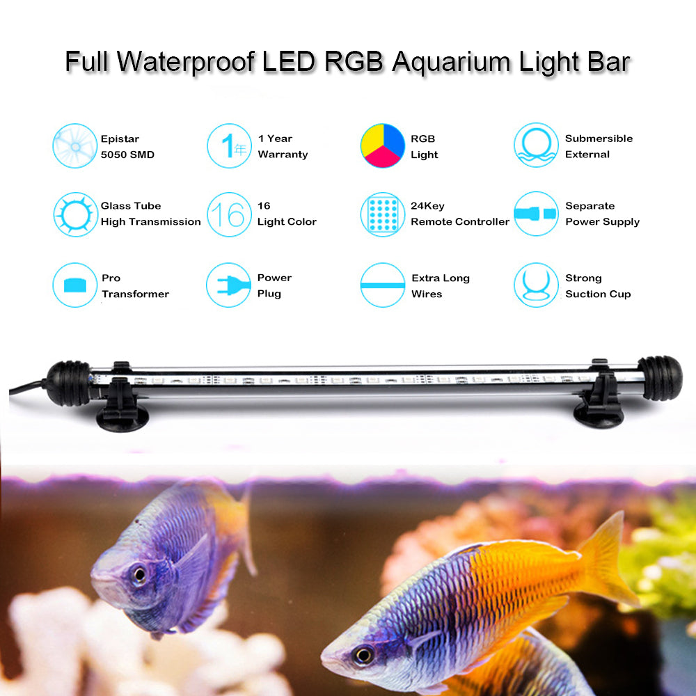 Waterproof Air Bubble Lamp LED Aquarium