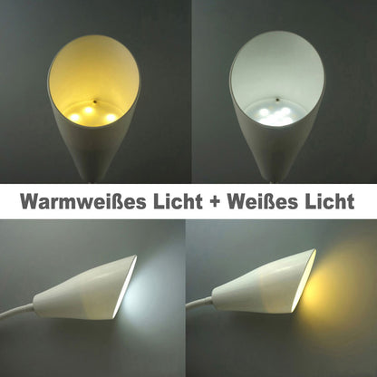 Schwanenhals-LED-Stehlampe, dimmbar, moderne Leselampe