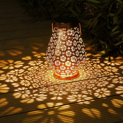 Solar Garden Lanterns Outdoor Hanging Lights