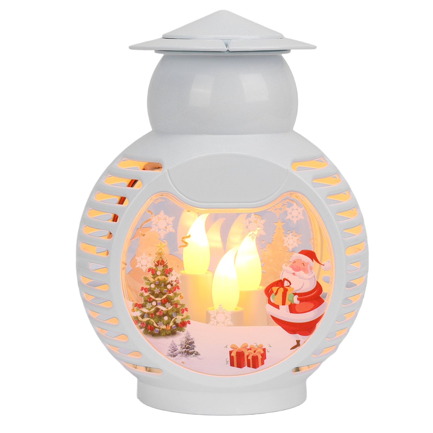 Christmas Snow Globe Lantern