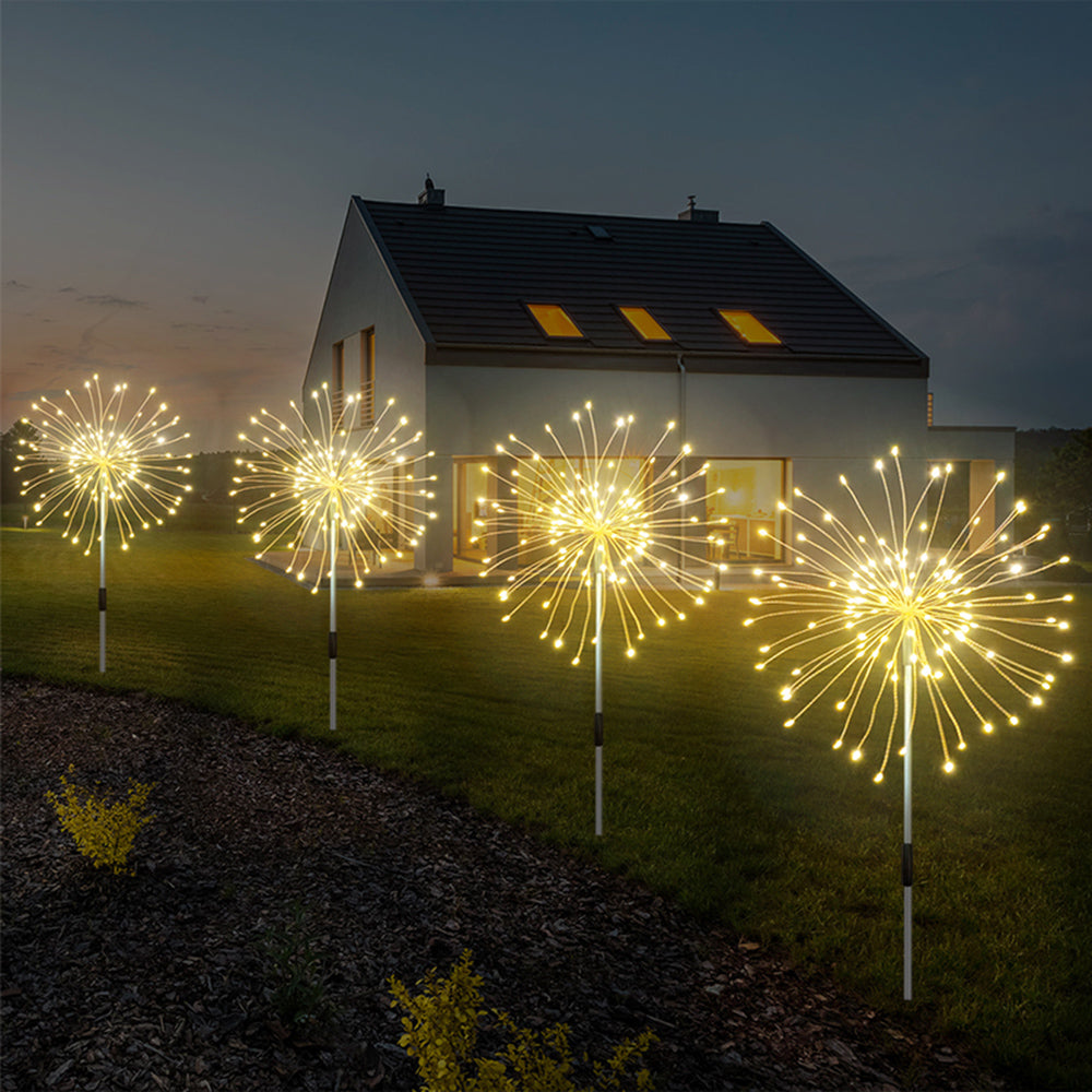 LED DIY Firework Solar Lights