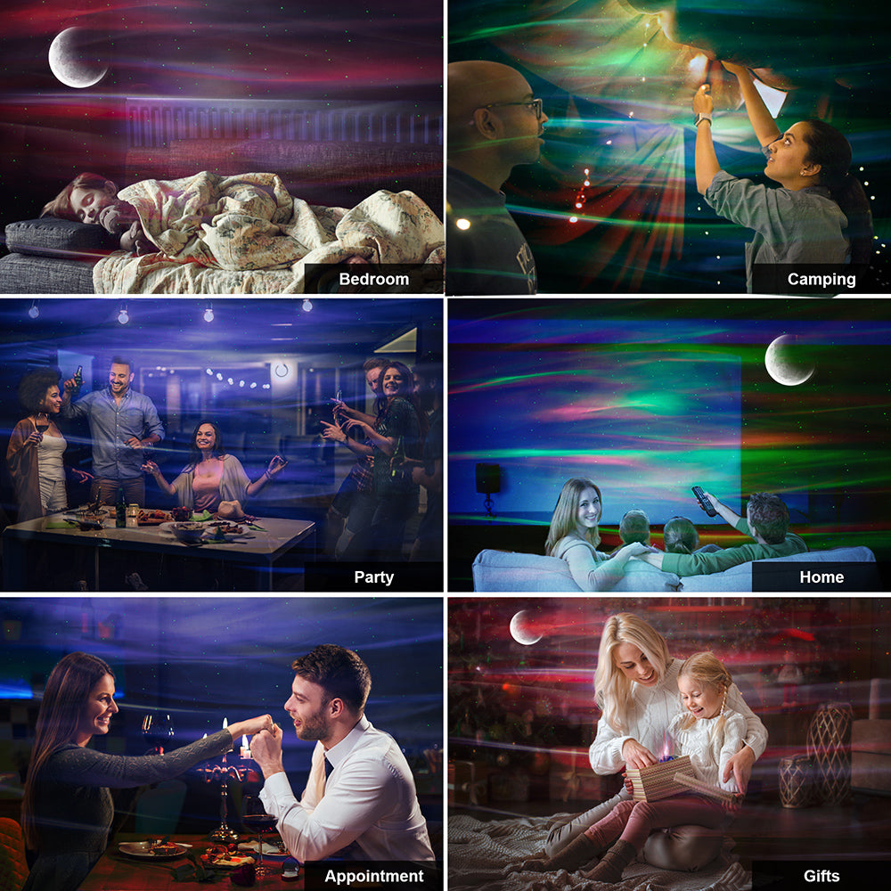 Galaxy Aurora Projector Lights