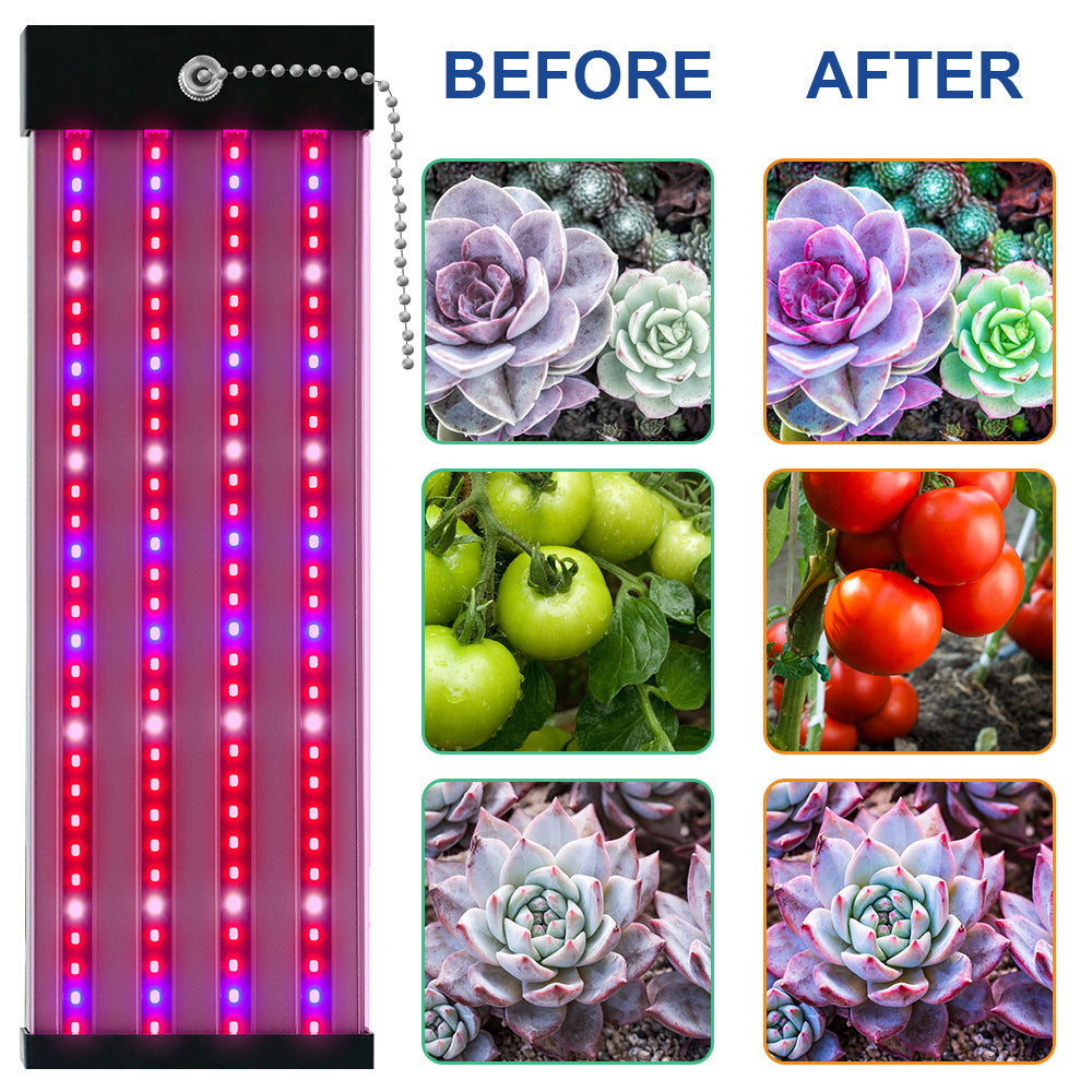 Barras de luz de cultivo LED conectables de espectro completo