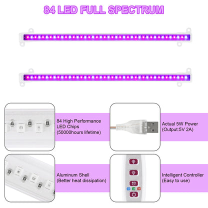 Tiras de luz LED para cultivo