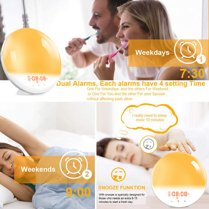 Sunrise Alarm Clock Wake up Light