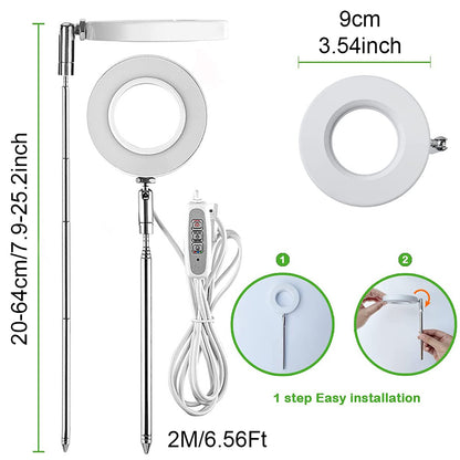 Luz LED para plantas con luz solar de espectro completo y alto brillo