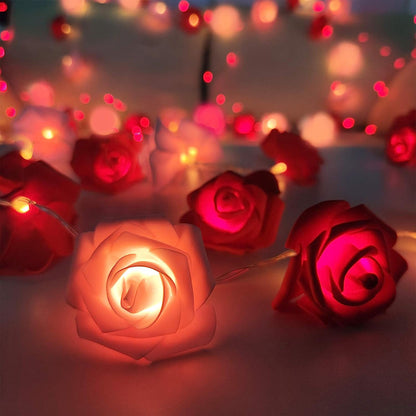 Rose Flower Fairy String Lights