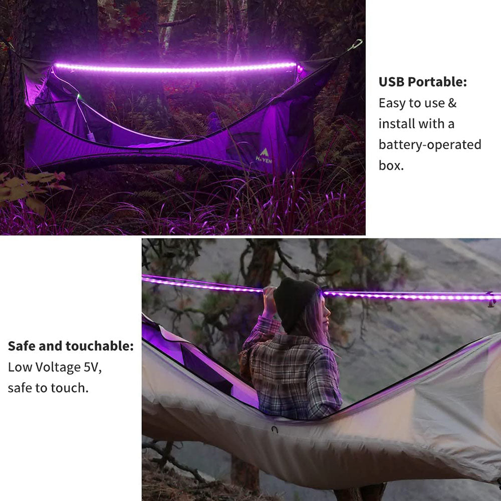 2.5M LED UV Black Strip Light