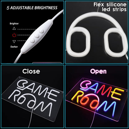 GAME ROOM Neon LED Signs