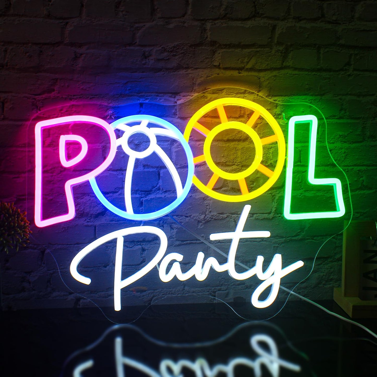 Pool Party Neon Sign