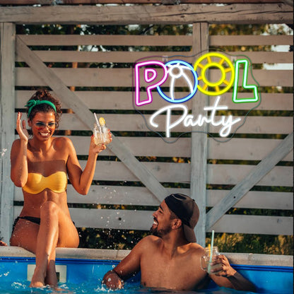 Pool Party Neon Sign