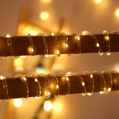 Waterproof LED Rope String Lights, 5M-50LEDs 8 Modes