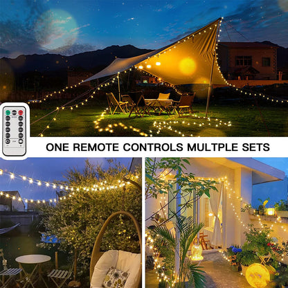 LED String Lights 8 Modes, 3M-20LED/6M-40LEDs