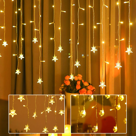 LED Curtain Icicle String Light, 3M 96LEDs