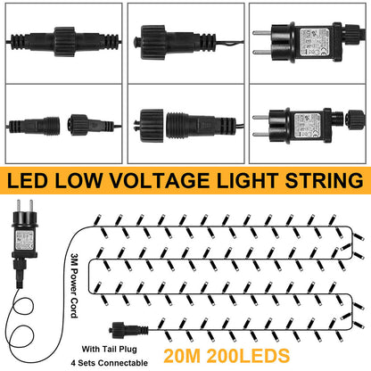 Low Voltage Power Saving LED String Light 20M/50M/100M