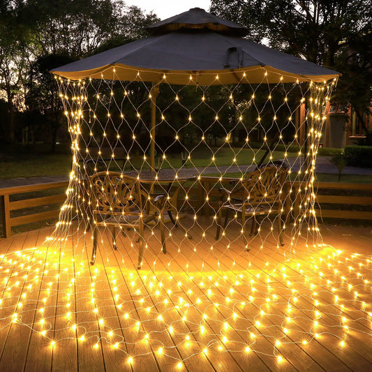 Waterproof Low Voltage Power Saving LED Net Light, 2x3M/4x6M