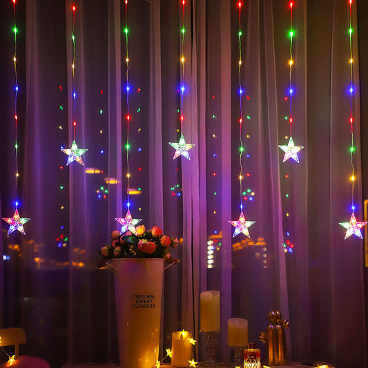 Waterproof LED Curtain Icicle String Light, 2M 82LEDs