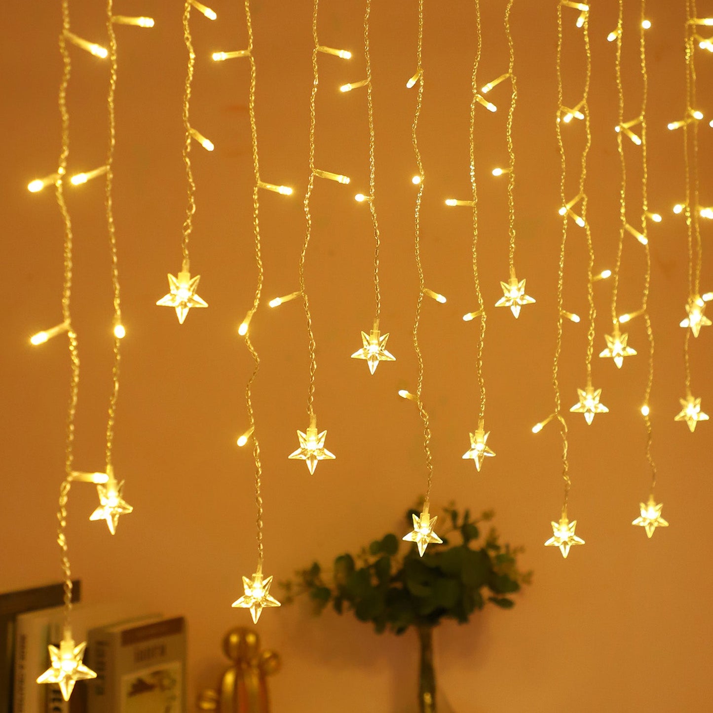 LED Curtain Icicle String Light, 3M 96LEDs